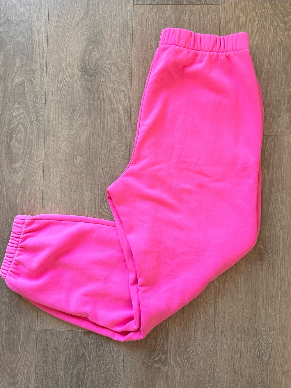 Classic GAP Bright Hot Pink Fleece Joggers Women’s Medium